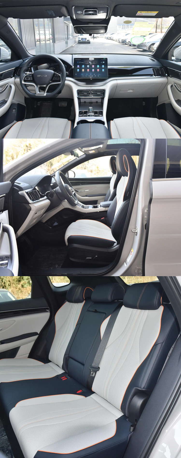 Dark BYD Song PLUS DM-i Electric SUVs with Autopilot and 180 Mph Top Speed