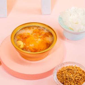Quality Chinese Osmanthus Chestnut Stewed Peach Gum Resin Dessert With Glutinous Rice wholesale