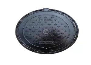 Quality Ductile Iron Sewer Manhole Cover Anti Impact With Lock Durable Service Life wholesale
