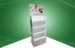 Long - Lasting Cardboard Display Racks POP Floor Display Stand for Underwear