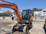 2020 Doosan DX60W Wheel Excavator With Original Hydraulic Pump