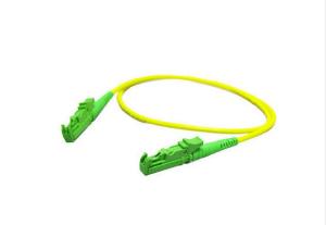 Quality 2.0mm Simplex Yellow Fiber Optic Patch Cord Single Mode G657A E2000 / APC wholesale