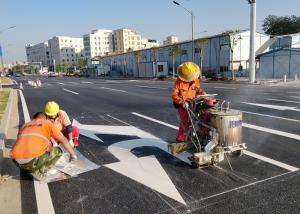 Quality Self Propelled Auto Road Line Thermoplastic Road Marking Machine wholesale