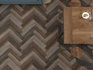 Quality Termite Proof Herringbone SPC Floor Click Lock SPC Click Flooring 4.5mm wholesale