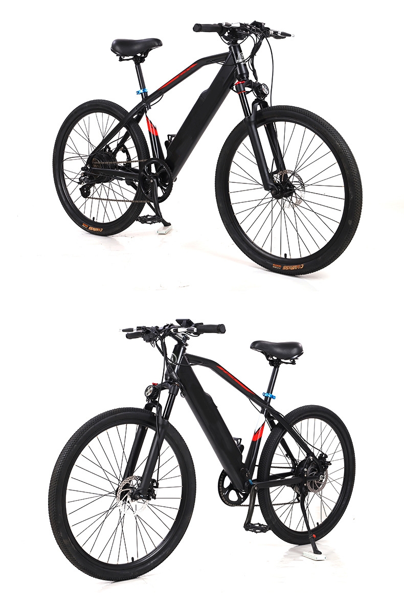 36V 500W Motor Electric Snow Bike 26 Inch Aluminium Alloy Ebike For Adult