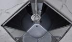 31''X31''X75'' Bathroom Shower Cubicle Tempered Glass