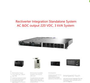 Quality Standalone Eltek Rectiverter Integrated System 3kva 1 Phase 220 Vdc wholesale
