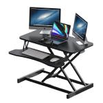 Stainless Steel Standing Folding Lift Table Adjustable Height Office Computer