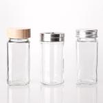 3.5oz 100ml Kitchen Accessories Seasoning Glass Spice Jar Set For Sugar Salt