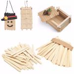 Disposable Wood Timber Craft Bulk Popsicle Sticks For Ice Cream
