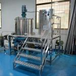 5000L Double Jacket Bath Gel Shampoo Making Machine Liquid Chemical Mixers