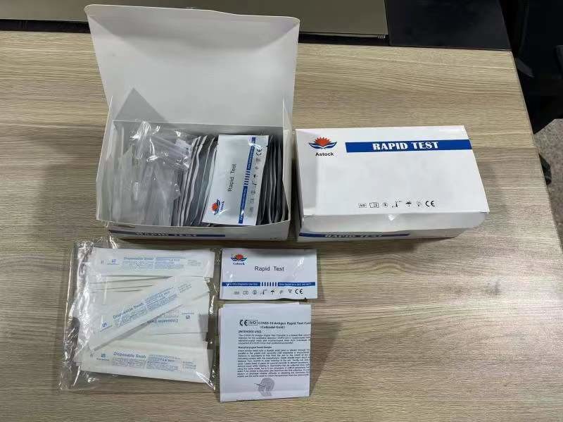 Factory Wholesale Cov-19 Test Kit Antigen Rapid Test Cassette Colloidal gold Siliva Nose Saliva Test