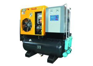 Quality 15hp Rotary Screw Air Compressor With Dryer Tank Filters 7 Bar - 13 Bar wholesale