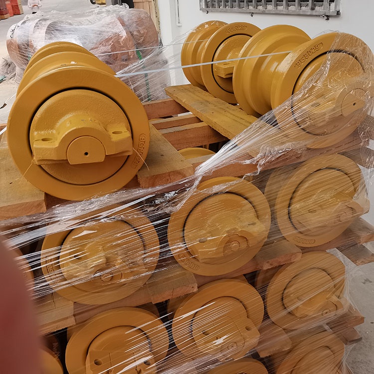 Single Flange D60 D65 Bulldozer Track Roller Part No 9G8029 for Construction Machinery