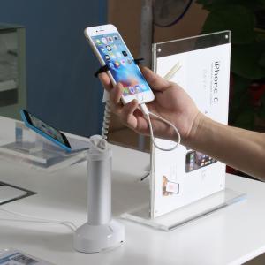Quality COMER anti-theft alarm locking device security mobile phone alarm gripper holder support wholesale