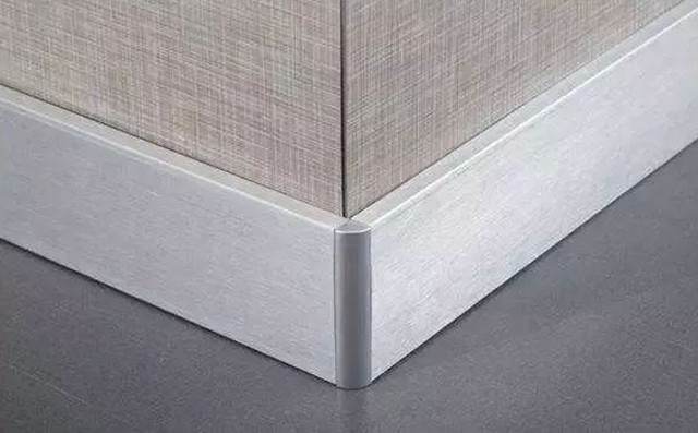 Prevent Floor Deformation Aluminum Skirting Board