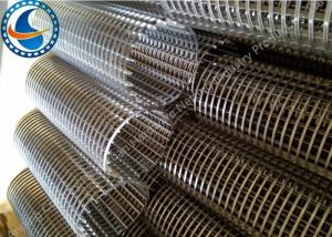 Quality Professional 3mm Slotted Wedge Wire Mesh Large Open Area Corrosion Resistance wholesale