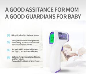 Quality Digital Thermo Hygrometer Ir Forehead Thermometer For Household wholesale