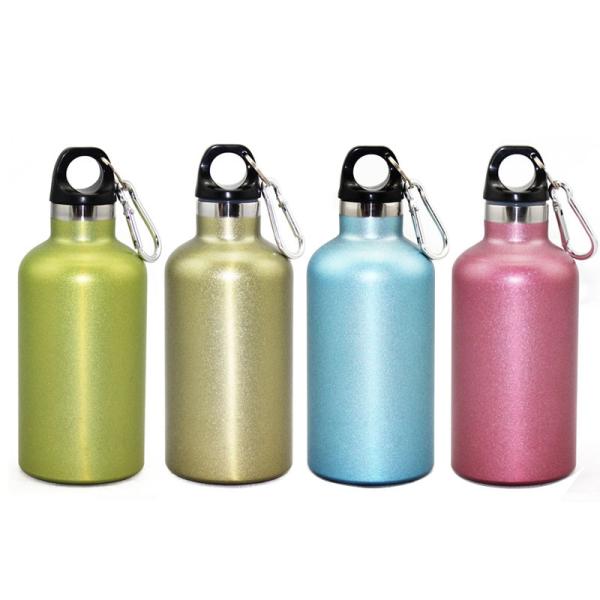 350ml narrow mouth double wall stainless steel water bottle/insulated water