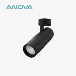 Directional Single Adjustable Spotlights Ceiling Aluminum Surface Mounted