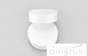 Quality Outdoor Travel Compressed Magic Towels Round Shape Plain White Style wholesale
