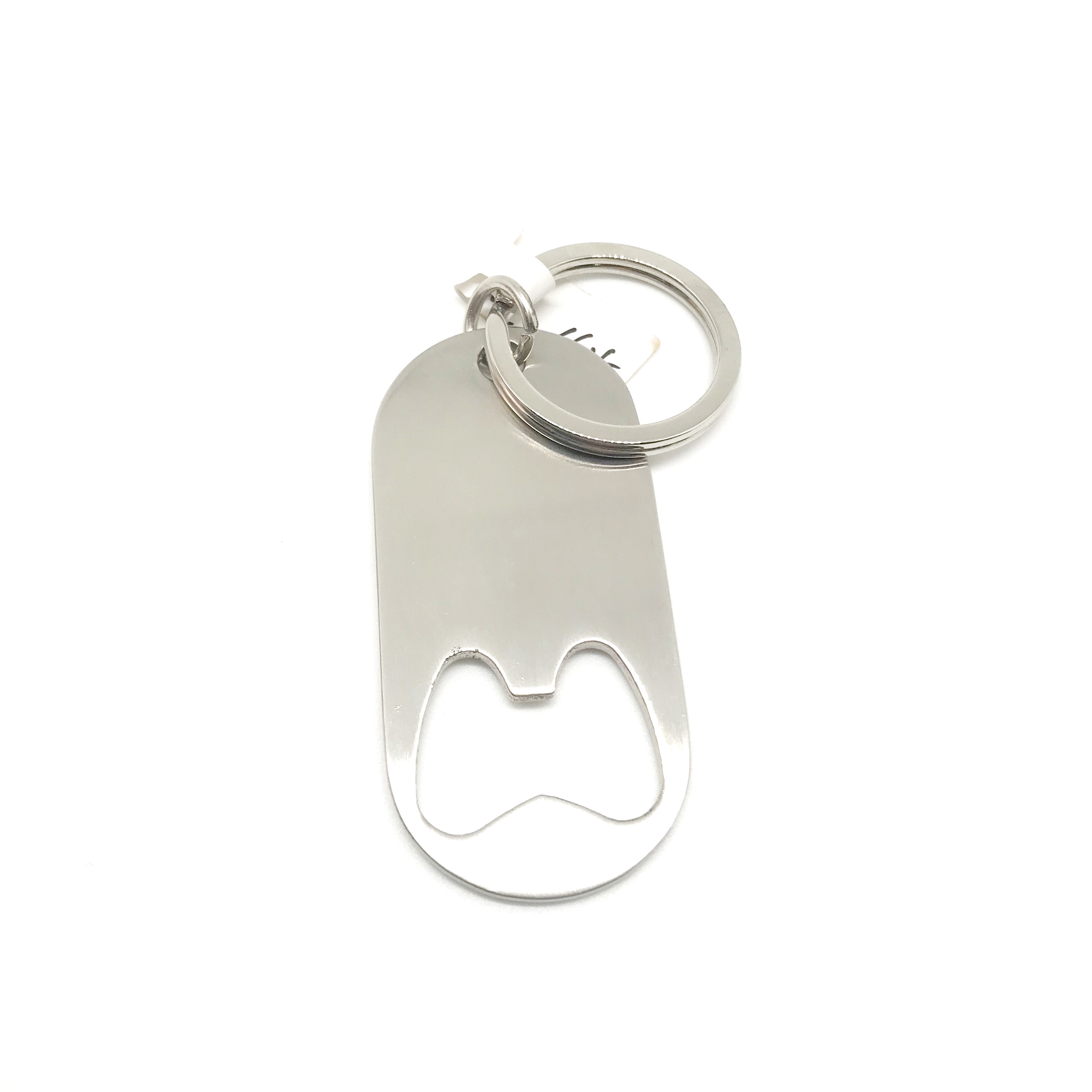 Shinny Nickel Metal Bottle Opener With Rust Resistant Plating