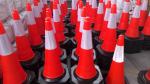 75cm Economy Road Safety Barricade Cone
