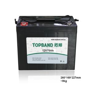 Quality 12v 75ah Battery Lithium Iron Phosphate Batteries CE Approved wholesale