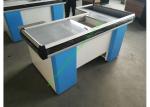 Custom-made Steel Shop Cashwrap / Cash Desk And Table For Supermarket