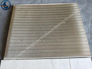 Quality Customized Stainless Steel Welded Wedge Wire Screen For Gas / Solid Filtration wholesale