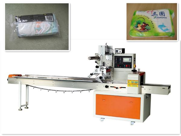 China factory made disposal baby adult diaper packing machine semi autumatic
