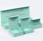 Flip Top Magnetic Jewelry Packaging Box Custom Size Accepted