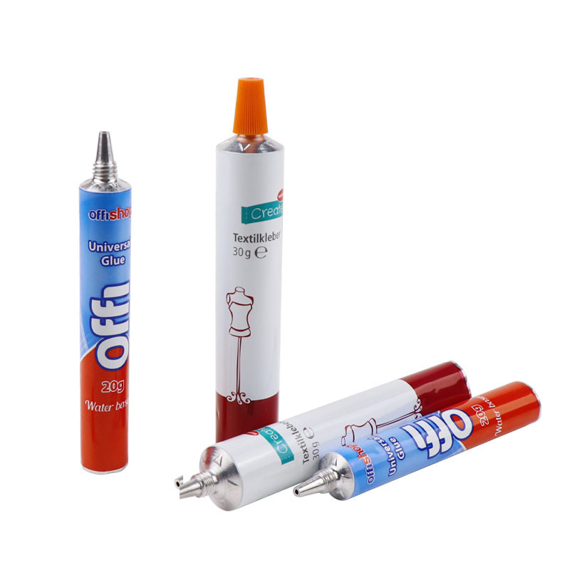 PASSEN Long Nozzle 15ml Cosmetic Tube Aluminum Tube Packaging For Cosmetics