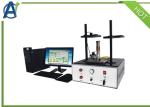 EN 367 Heat Transfer Index Textile Test Equipment For Protective Cloths Fabric