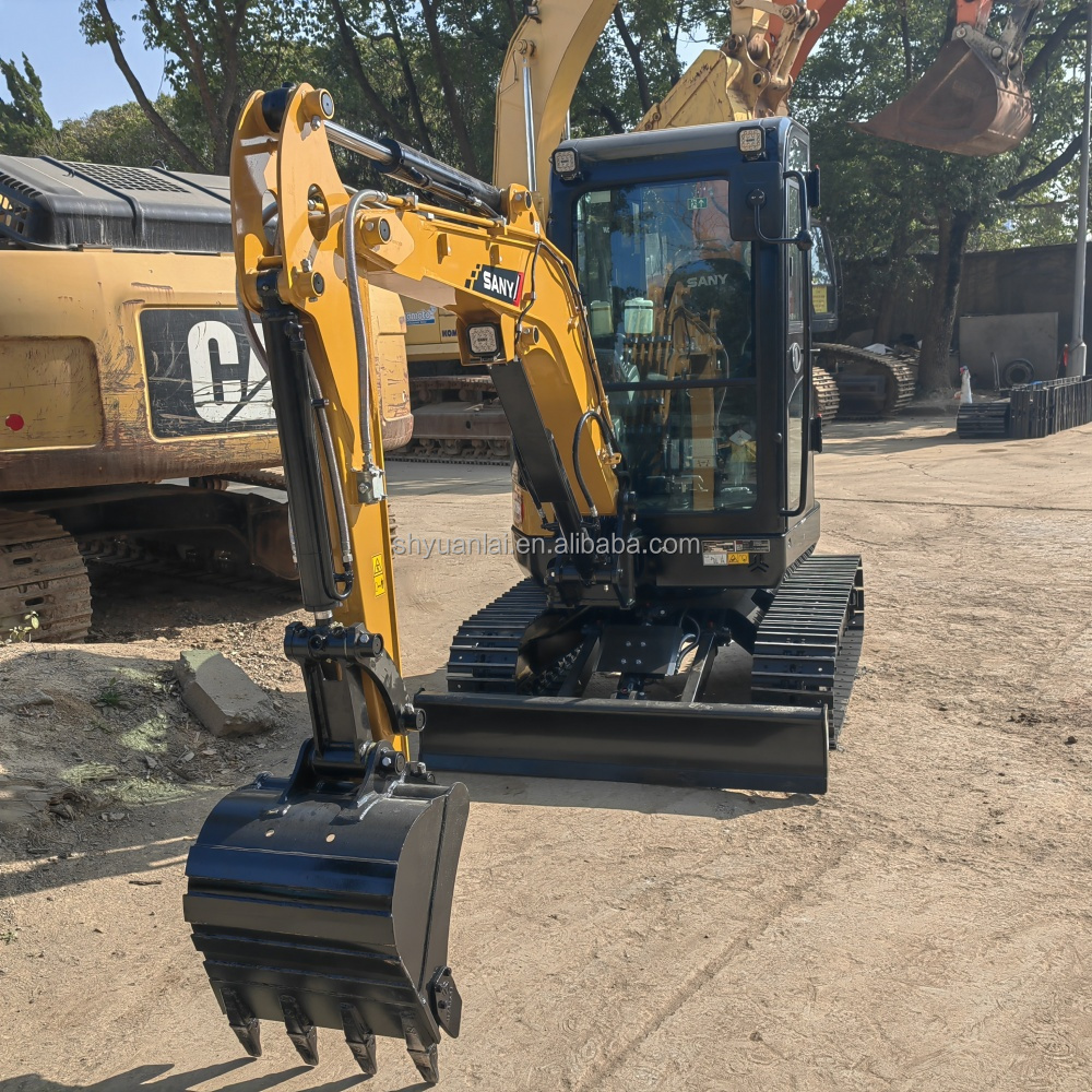Low price sale of original hydraulic track type Sany SY26 second-hand excavator and hook machine