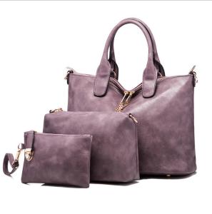 Quality PU Combined Bag Fashion Handbags for Women Multi-purpose Three-piece Tote Bags wholesale
