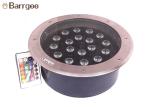 Garden Round Led Underground Light Single Color Rgb For Outdoor Decoration