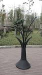 Metal Frame Brown Wicker Shower , Leisure Washable Rattan Shower