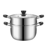 Factory Direct Sale Silver Kitchen Cookware Cooking Soup Stainless Steel 201