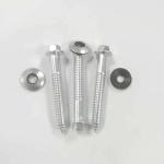 Self Tapping Screw Ss 304 , Stainless Steel Flange Head Self Tapping Screws