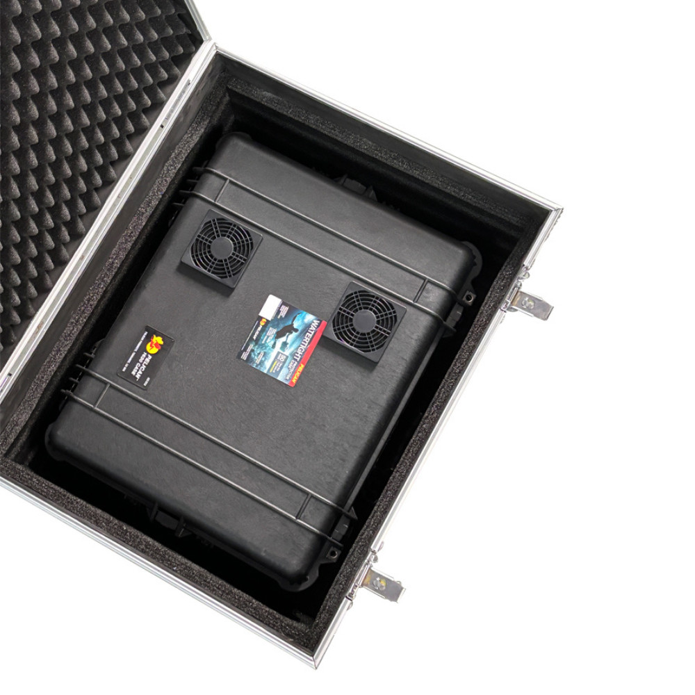 8 Channel 3KM Trolley Style Drone Jammer 1.2GHz 1.4GHz 1.5GHz 2.4GHz 5.2GHz 5.8GHz