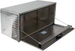 Diamond Pedal Aluminum Storage Cabinet Silver Aluminum Truck Box