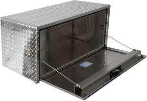 Quality Diamond Pedal Aluminum Storage Cabinet Silver Aluminum Truck Box wholesale