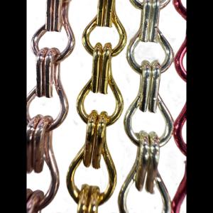 Quality Sample Free Aluminium Chain Fly Screen Good Ventilation High Durability wholesale