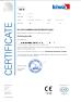 Ningbo New Light Trading Co., Ltd. Certifications