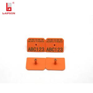 Quality 32mm Two Piece Swine Premise Id Tags Resemble Allflex wholesale