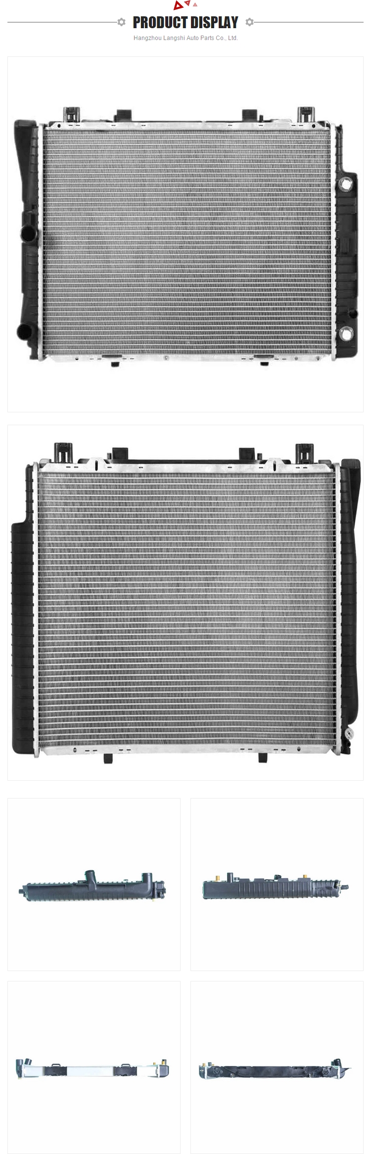 1405002103 Aluminum Radiator for Mercedes-Benz S-Class W140 1991-1998 Cooling System