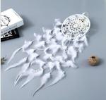 White Indian Wedding Style Dream Catcher