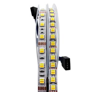 Quality 12v 60led 5025 Adjustable Color Temperature LED Strip Warm White 2700k - 6500k wholesale