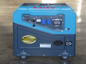 Quality Key Start Super Silent Type Diesel Generator With AVR For Hospital / School wholesale